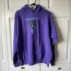 Hanes Purple Sweatshirt Vibrant Cotton Blend